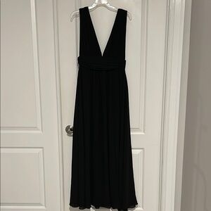 Lulus Heavenly Hues Black Maxi Dress Size XS